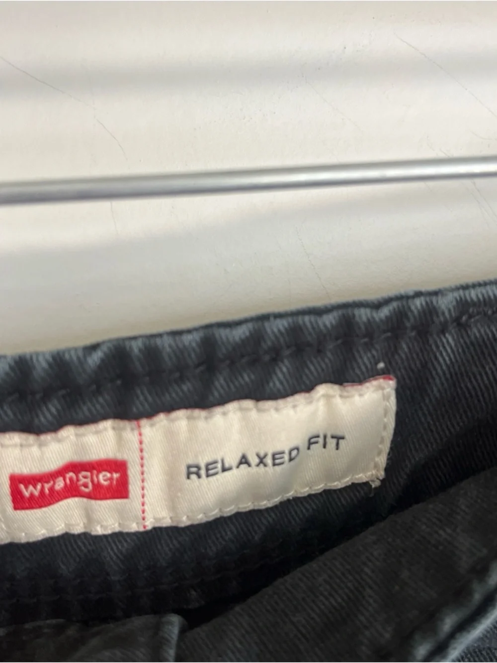 Wrangler Relaxed Fit Cargo Pants Black Utility Trousers 38/30 5 Pockets Work